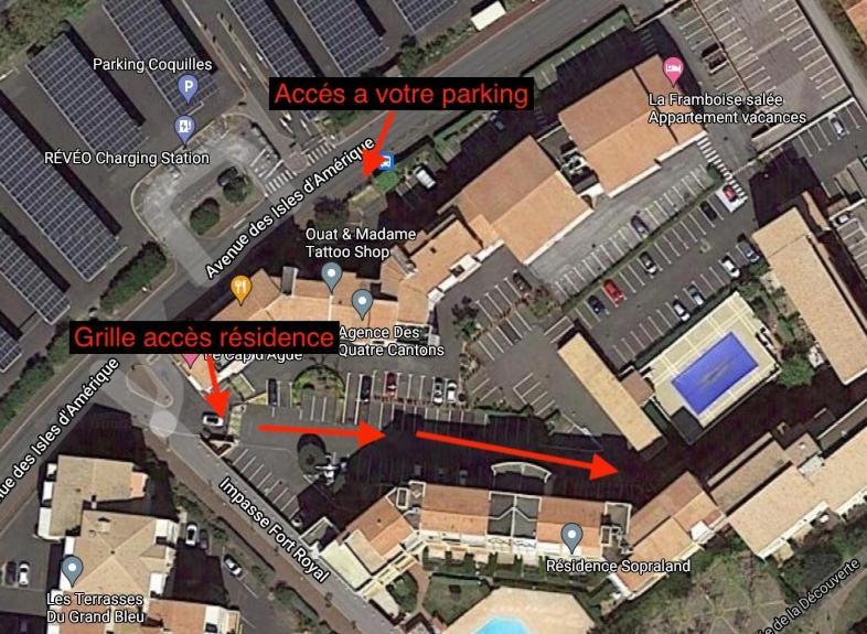 Le Sopraland 419, T2 Climatise, Piscine, Parking Apartment Agde Exterior foto